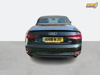 Begagnad Audi A5 Cabriolet S-Line 2018 Svart Cab