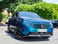 Used Peugeot e-3008 GT 152 kW (207 HP) 2024 Blue SUV
