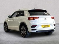 Used VW T-Roc R-line 150 HP (110 kW) 2021 White SUV