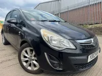 Usado Vauxhall Corsa Active 2012 Preto Citadino