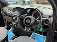 Used Fiat 500 Lounge 69 HP (50 kW) 2019 Black Hatchback