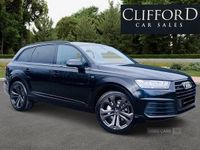 Used Audi Q7 S-Line 272 HP (200 kW) 2017 Black SUV