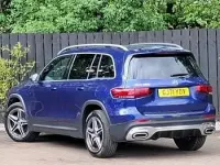 Used Mercedes GLB200 AMG line 163 HP (119 kW) 2021 Blue SUV