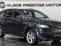 Begagnad Audi Q7 S-Line 2010 Blå SUV