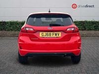 Used Ford Fiesta Titanium 2018 Red Hatchback