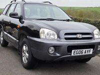 Used Hyundai Santa Fe 168 HP (123 kW) 2006 Black SUV