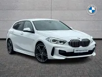 Used BMW 118 M Sport 134 HP (98 kW) 2023 White Hatchback