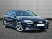 Used Audi A4 Black Edition 187 HP (137 kW) 2019 Black Estate