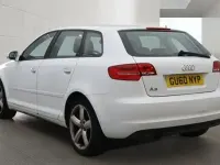 Used Audi A3 102 HP (75 kW) 2010 White Hatchback