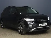 Used VW T-Cross Black Edition 95 HP (69 kW) 2023 Black SUV