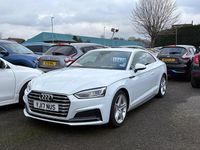 Used Audi A5 S-Line 190 HP (139 kW) 2017 Ibis white Coupe