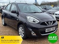 Used Nissan Micra Acenta 80 HP (58 kW) 2015 Black Hatchback