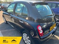 Begagnad Nissan Micra 2008 Svart Halvkombi