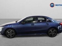 Used Mercedes A250 AMG line 218 HP (160 kW) 2021 Blue Sedan