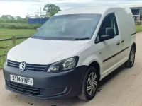 Used VW Caddy Startline 102 HP (75 kW) 2014 White MPV