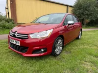 Used Citroën C4 SELECTION 2014 Red Hatchback