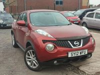 Used Nissan Juke Acenta 2012 Red SUV
