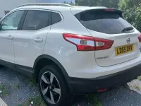 Used Nissan Qashqai N-TEC 110 HP (80 kW) 2015 White SUV