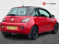Used Vauxhall Adam 70 HP (51 kW) 2019 Red Hatchback