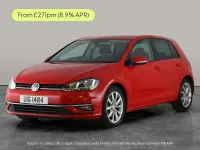 Used VW Golf VII GT 115 HP (84 kW) 2018 Red Hatchback