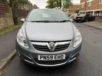 Used Vauxhall Corsa Design Edition 2009 Silver Hatchback