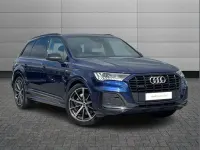 Used Audi Q7 Black Edition 281 HP (206 kW) 2019 Blue SUV