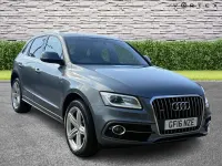 Begagnad Audi Q5 S-line plus 190 HK (139 kW) 2016 Grå SUV