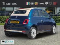 Used Fiat 500C Dolcevita 70 HP (51 kW) 2022 Blue Cabriolet
