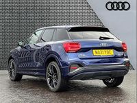 Begagnad Audi Q2 Black Edition 147 HK (108 kW) 2021 Blå SUV