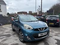 Used Nissan Micra Tekna 2014 Blue Hatchback