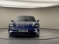 Used Porsche Taycan Performance Package 11 kW (15 HP) 2021 Gentian blue metallic Sedan