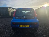 Begagnad Peugeot 107 68 HK (50 kW) 2010 Blå Halvkombi