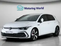 Used VW Golf VIII GTD 200 HP (147 kW) 2022 White Hatchback