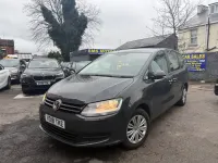 Usado VW Sharan S 177 HP (130 kW) 2018 Cinzento Monovolume