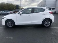 Used Mazda 2 Center-Line 75 HP (55 kW) 2024 White Hatchback