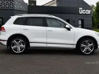 Used VW Touareg R-line Plus 262 HP (192 kW) 2017 White SUV