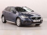 Used Volvo V40 Pro 152 HP (111 kW) 2018 Blue Hatchback