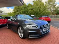 Używany Audi A5 Cabriolet S-Line 2020 Szary Kabriolet