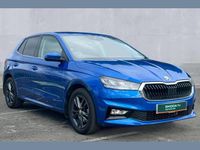 Used Skoda Fabia SE L 116 HP (85 kW) 2024 Race blue metallic Hatchback