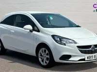 Used Vauxhall Corsa Sport 90 HP (66 kW) 2019 White Hatchback
