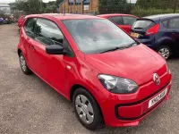Used VW up! take up! 60 HP (44 kW) 2012 Red Hatchback
