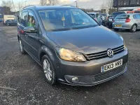 Used VW Touran SE 105 HP (77 kW) 2013 Grey MPV