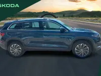 Used Skoda Kodiaq SE L Executive 110 HP (80 kW) 2023 Petrol blue metallic SUV