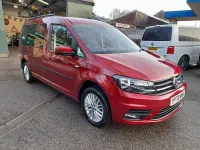 Used VW Caddy Maxi Life 122 HP (89 kW) 2020 Red MPV