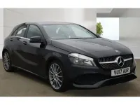 Used Mercedes A180 AMG line 109 HP (80 kW) 2017 Black Hatchback