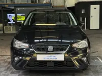 Begagnad Seat Ibiza Design 95 HK (69 kW) 2018 Svart Halvkombi