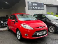 Used Ford Fiesta Zetec 2012 Red Hatchback