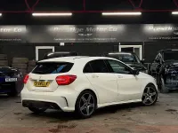 Used Mercedes A250 AMG line 2017 White Hatchback