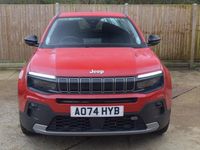 Used Jeep Avenger Summit 100 HP (73 kW) 2024 Red SUV