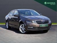 Used Skoda Octavia SE L 150 HP (110 kW) 2018 Maple brown metallic Hatchback